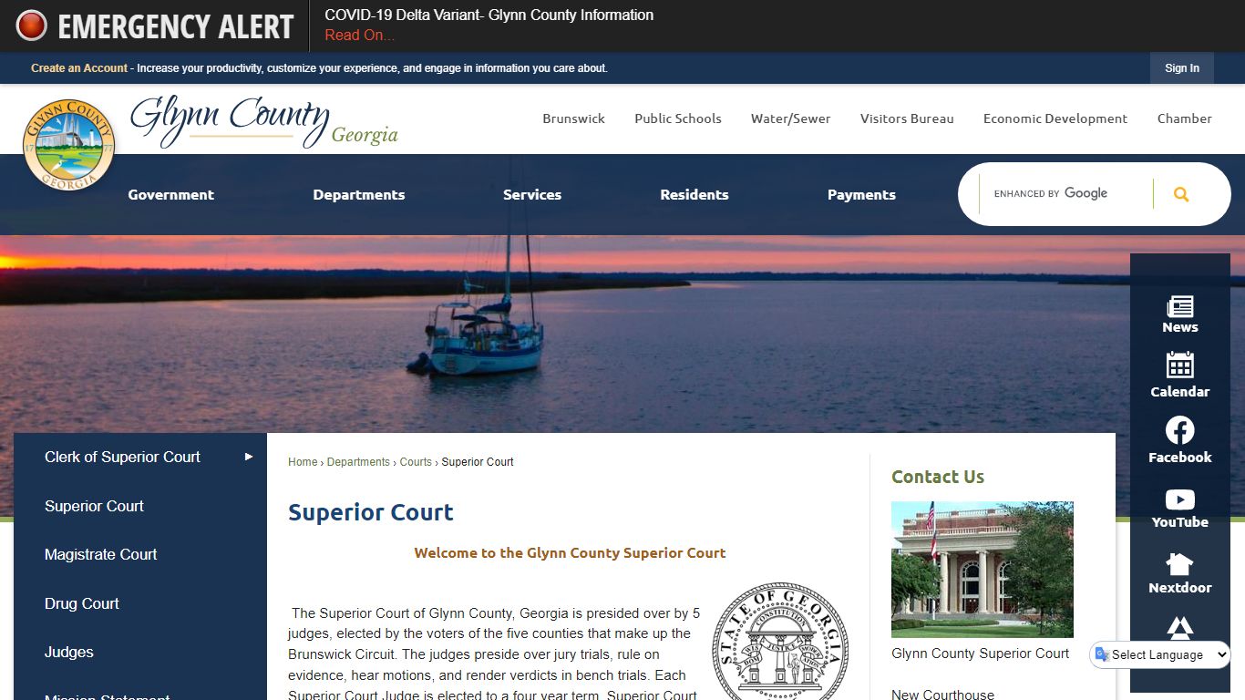 Superior Court | Glynn County, GA - Official Website